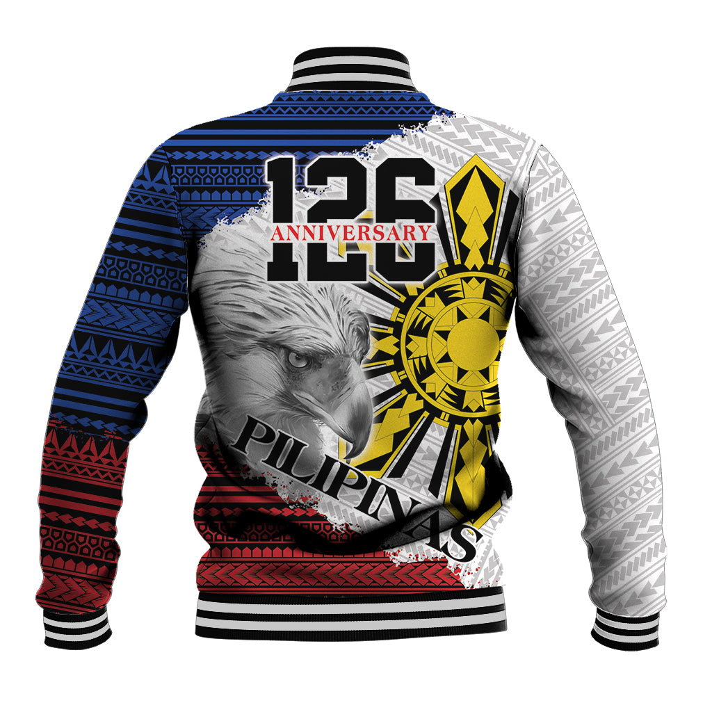 Philippines 126th Independence Day Baseball Jacket Pilipinas Hunyo 12 Maligayang Araw ng Kalayaan LT9 - Wonder Print Shop