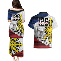 Philippines 126th Independence Day Couples Matching Puletasi and Hawaiian Shirt Pilipinas Hunyo 12 Maligayang Araw ng Kalayaan LT9 - Wonder Print Shop