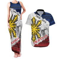 Philippines 126th Independence Day Couples Matching Tank Maxi Dress and Hawaiian Shirt Pilipinas Hunyo 12 Maligayang Araw ng Kalayaan LT9 - Wonder Print Shop