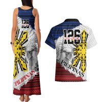 Philippines 126th Independence Day Couples Matching Tank Maxi Dress and Hawaiian Shirt Pilipinas Hunyo 12 Maligayang Araw ng Kalayaan LT9 - Wonder Print Shop