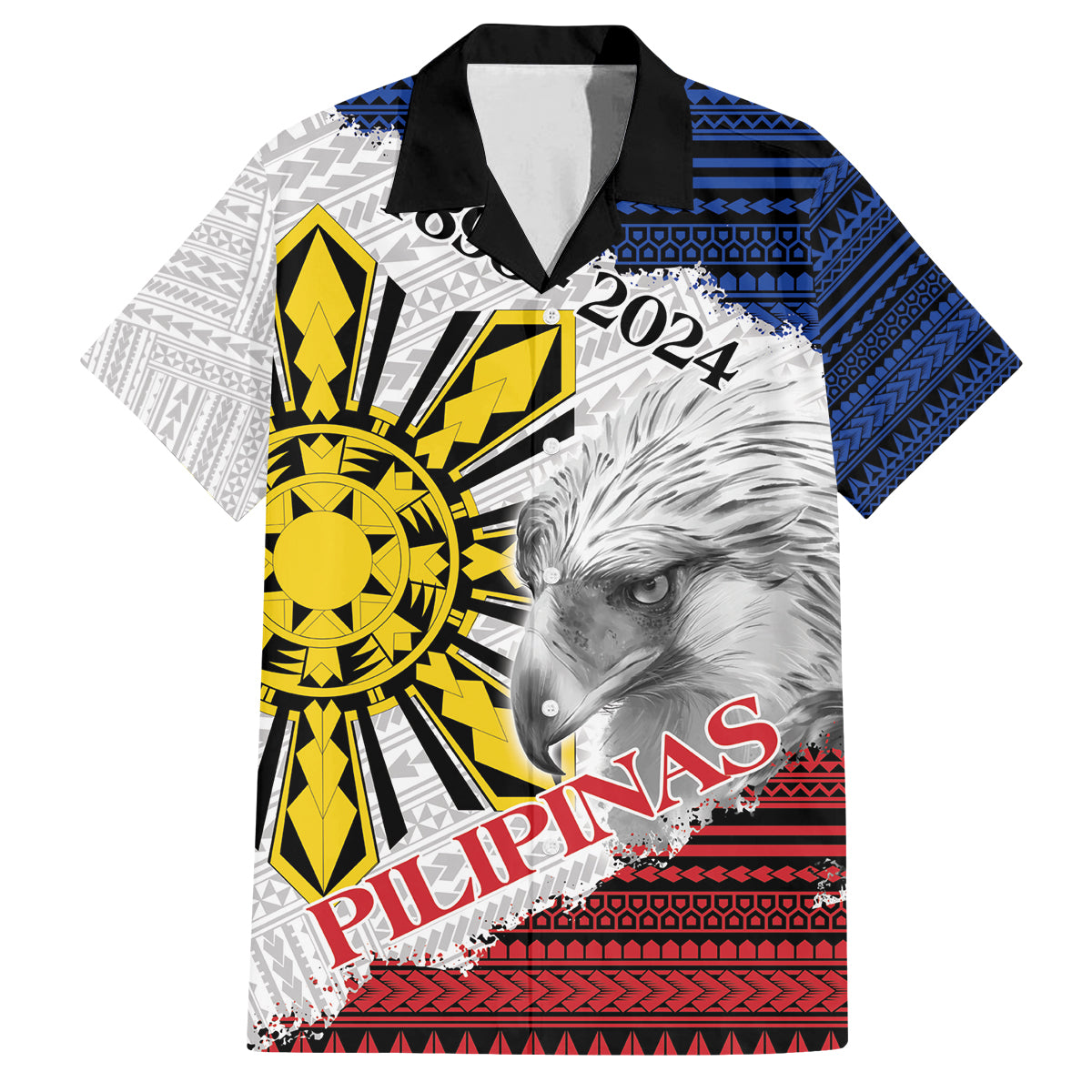 Philippines 126th Independence Day Family Matching Long Sleeve Bodycon Dress and Hawaiian Shirt Pilipinas Hunyo 12 Maligayang Araw ng Kalayaan LT9 - Wonder Print Shop
