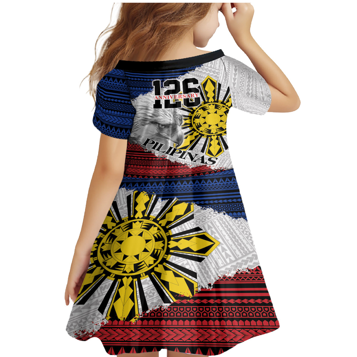 Philippines 126th Independence Day Family Matching Mermaid Dress and Hawaiian Shirt Pilipinas Hunyo 12 Maligayang Araw ng Kalayaan LT9 - Wonder Print Shop