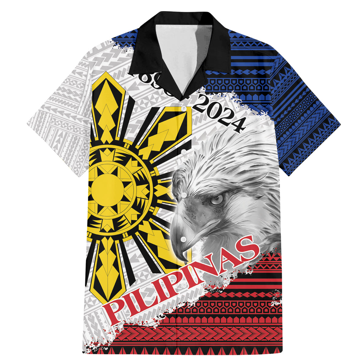 Philippines 126th Independence Day Family Matching Mermaid Dress and Hawaiian Shirt Pilipinas Hunyo 12 Maligayang Araw ng Kalayaan LT9 - Wonder Print Shop