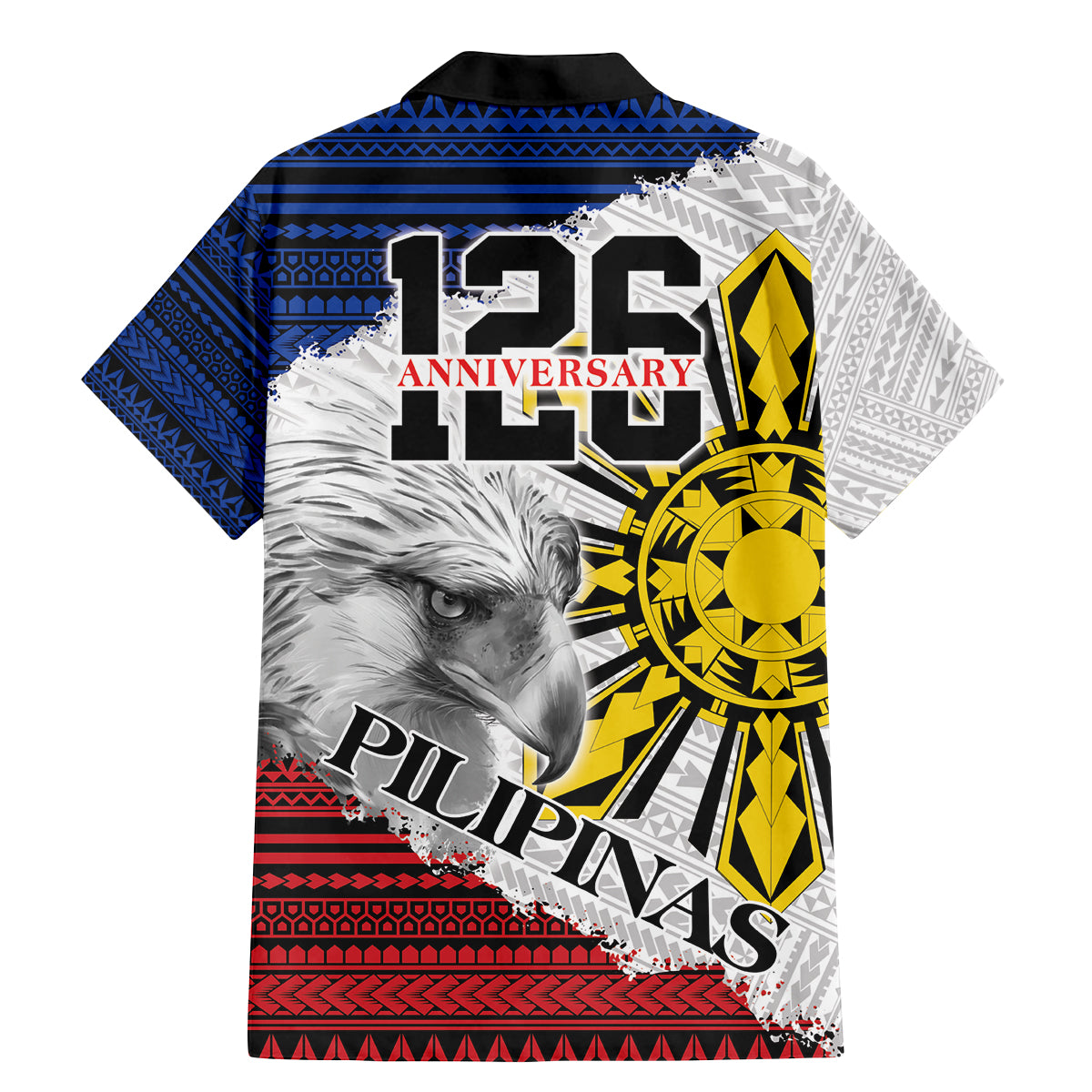 Philippines 126th Independence Day Family Matching Mermaid Dress and Hawaiian Shirt Pilipinas Hunyo 12 Maligayang Araw ng Kalayaan LT9 - Wonder Print Shop