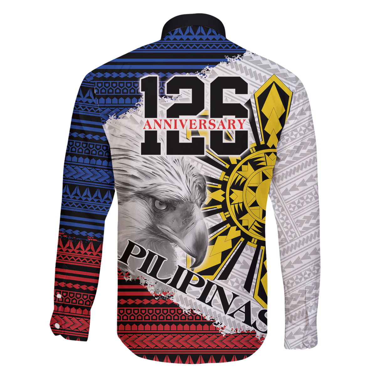 Philippines 126th Independence Day Family Matching Puletasi and Hawaiian Shirt Pilipinas Hunyo 12 Maligayang Araw ng Kalayaan - Wonder Print Shop