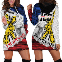 Philippines 126th Independence Day Hoodie Dress Pilipinas Hunyo 12 Maligayang Araw ng Kalayaan - Wonder Print Shop