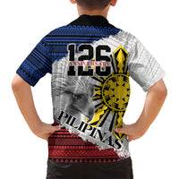 Philippines 126th Independence Day Kid Hawaiian Shirt Pilipinas Hunyo 12 Maligayang Araw ng Kalayaan - Wonder Print Shop