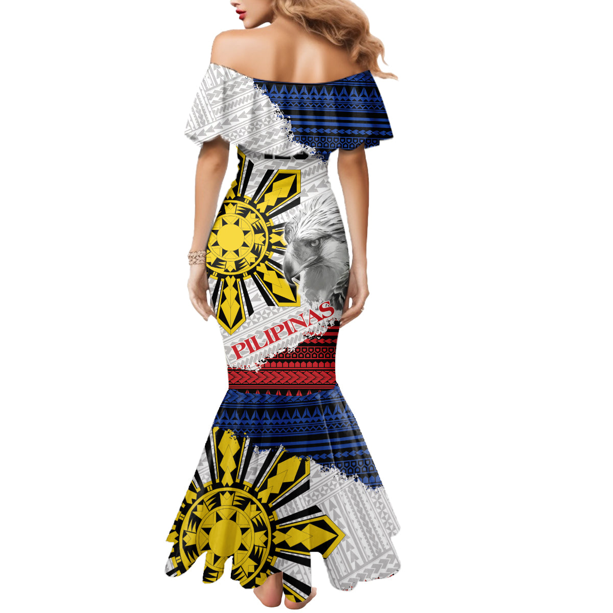 Philippines 126th Independence Day Mermaid Dress Pilipinas Hunyo 12 Maligayang Araw ng Kalayaan - Wonder Print Shop
