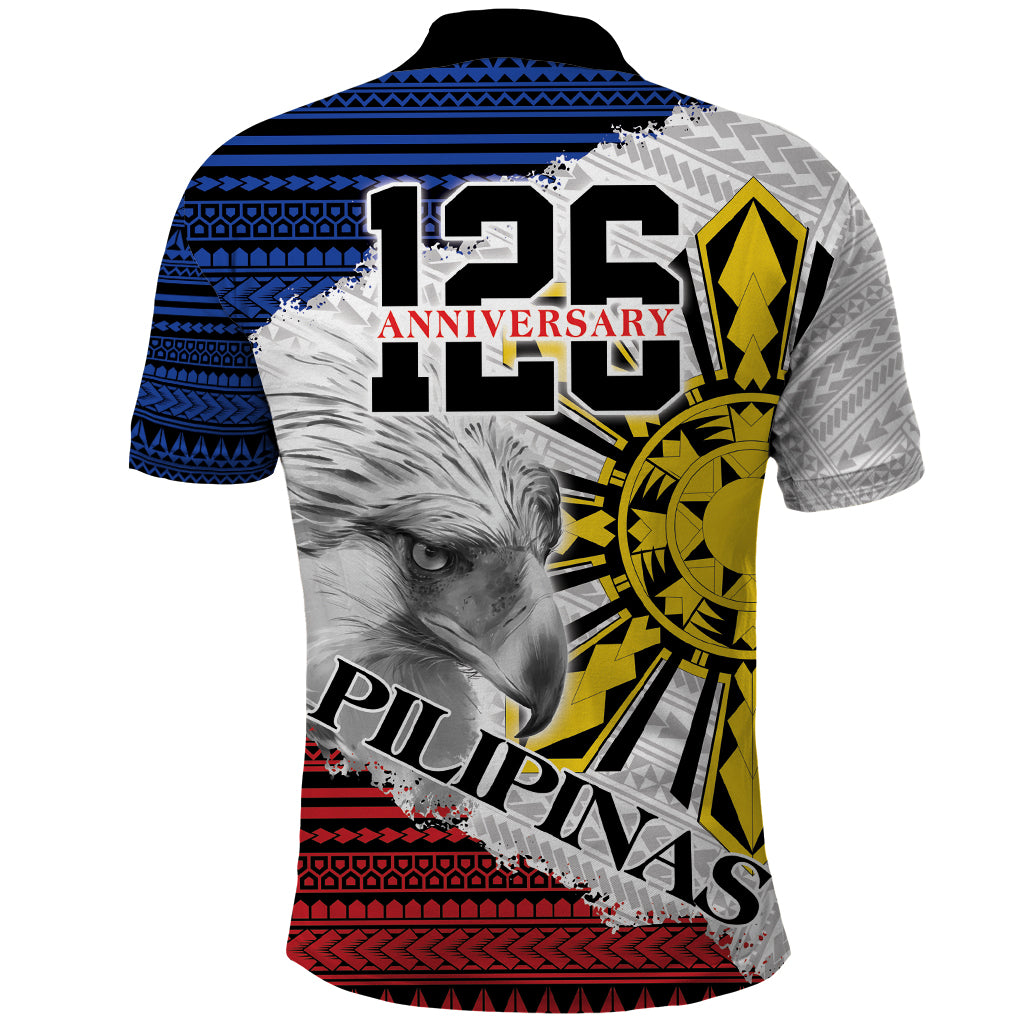 Philippines 126th Independence Day Polo Shirt Pilipinas Hunyo 12 Maligayang Araw ng Kalayaan - Wonder Print Shop