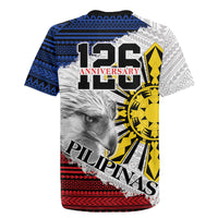 Philippines 126th Independence Day Rugby Jersey Pilipinas Hunyo 12 Maligayang Araw ng Kalayaan - Wonder Print Shop
