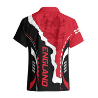 England Hawaiian Shirt The Three Lions Football Go Champions Red - Wonder Print Shop