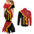 spain-couples-matching-mermaid-dress-and-long-sleeve-button-shirts-la-rojita-football-go-champions