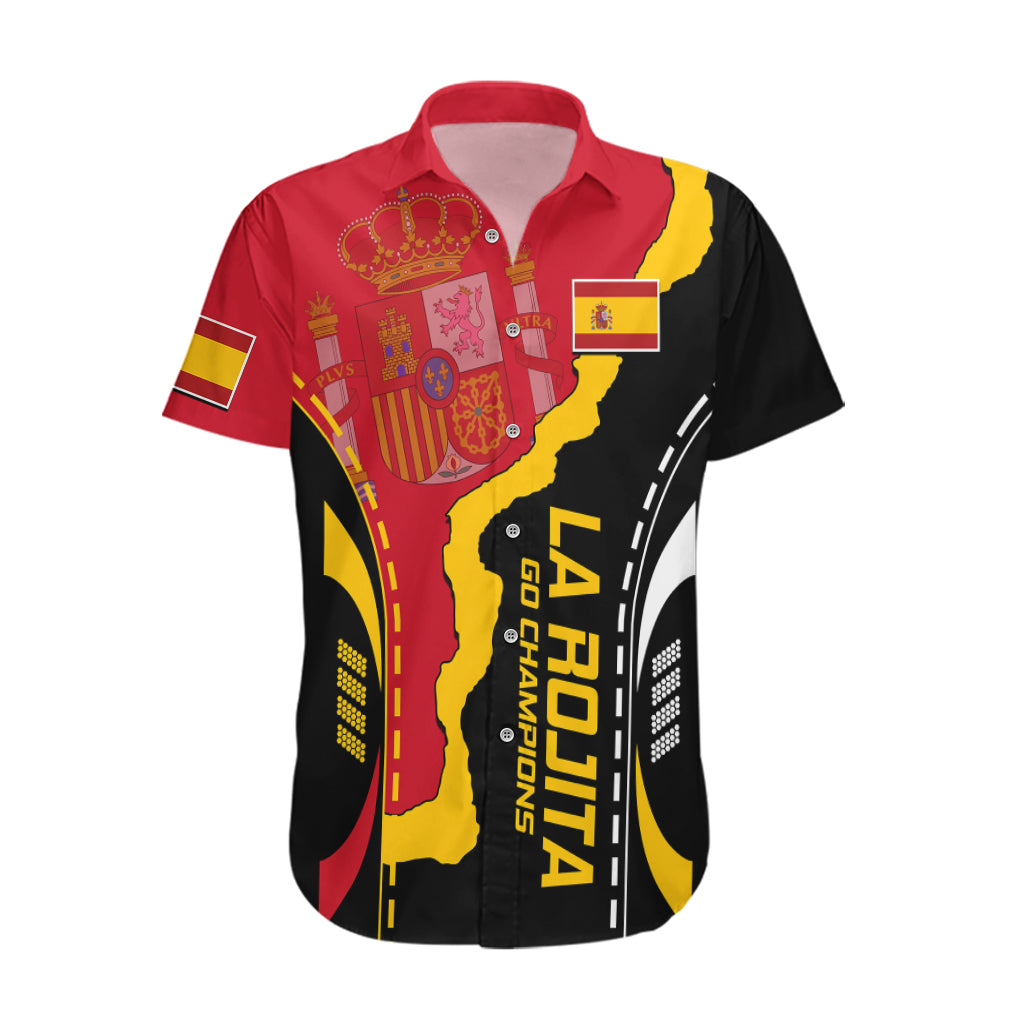 Spain Hawaiian Shirt La Rojita Football Go Champions - Wonder Print Shop