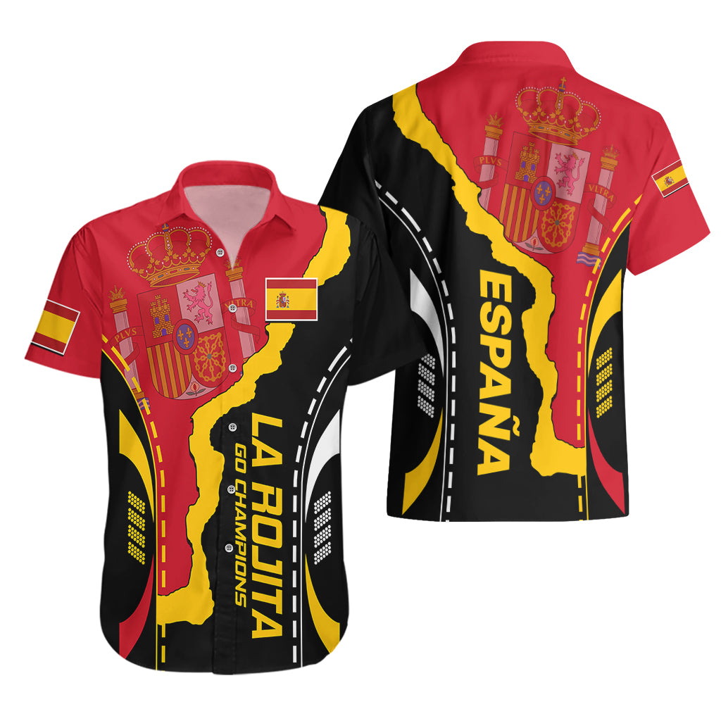 Spain Hawaiian Shirt La Rojita Football Go Champions - Wonder Print Shop