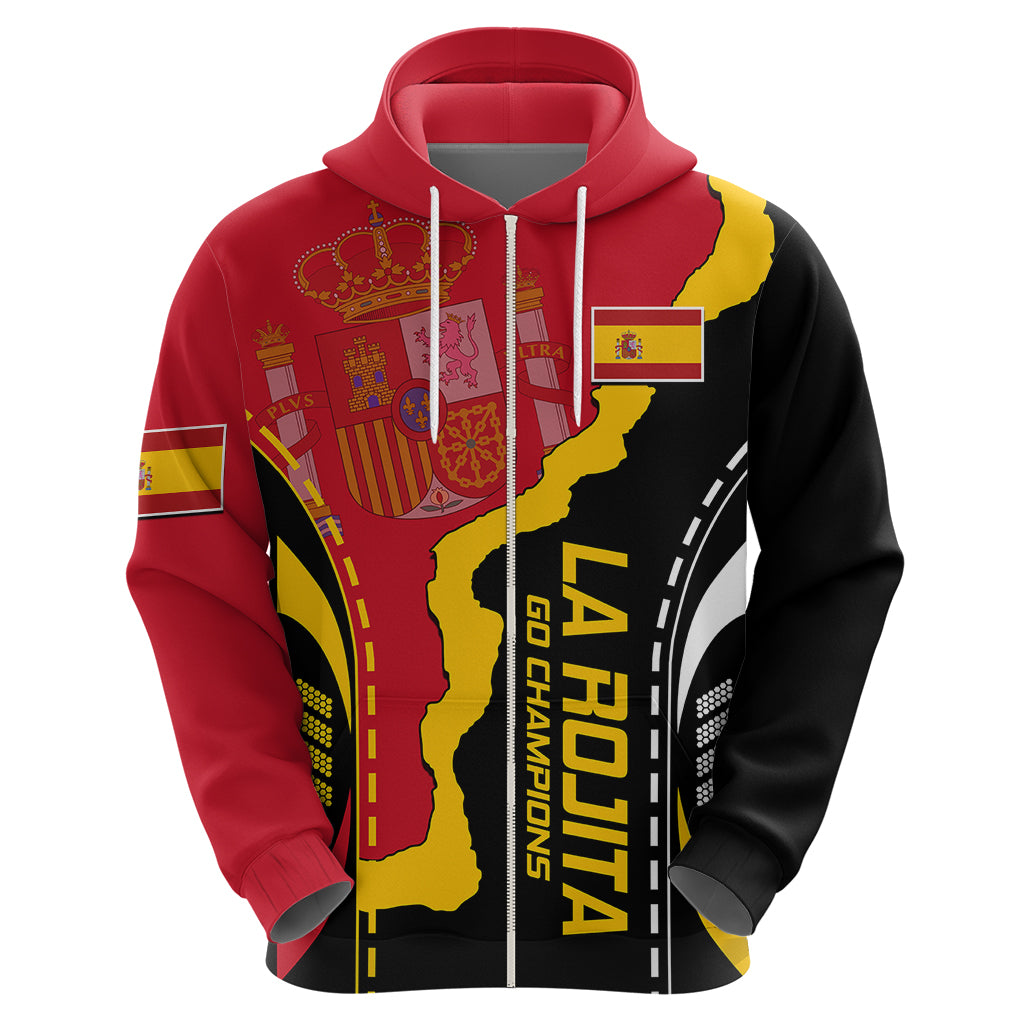 Spain Hoodie La Rojita Football Go Champions - Wonder Print Shop
