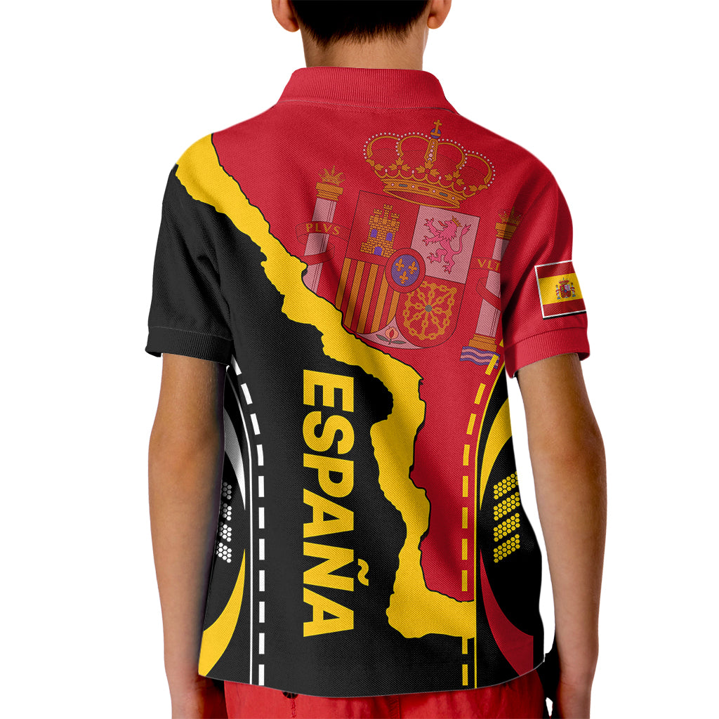 Spain Kid Polo Shirt La Rojita Football Go Champions - Wonder Print Shop