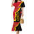 Spain Mermaid Dress La Rojita Football Go Champions - Wonder Print Shop