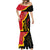 Spain Mermaid Dress La Rojita Football Go Champions - Wonder Print Shop