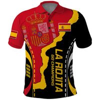 Spain Polo Shirt La Rojita Football Go Champions - Wonder Print Shop