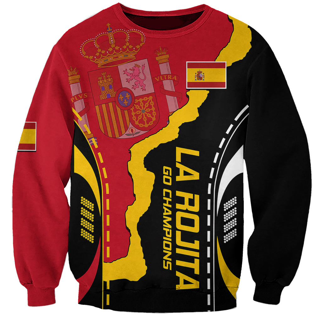 Spain Sweatshirt La Rojita Football Go Champions - Wonder Print Shop