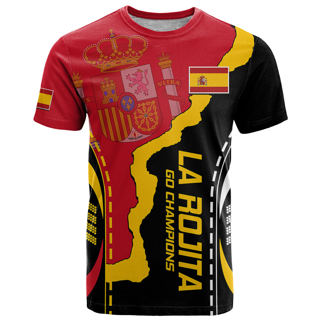Spain T Shirt La Rojita Football Go Champions - Wonder Print Shop