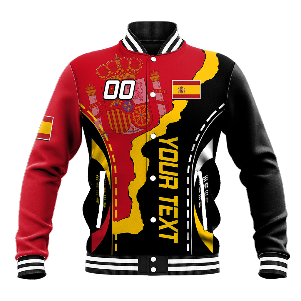 Custom Spain Baseball Jacket La Rojita Football Go Champions LT9 - Wonder Print Shop
