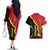 Custom Spain Couples Matching Off The Shoulder Long Sleeve Dress and Hawaiian Shirt La Rojita Football Go Champions LT9 - Wonder Print Shop