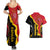 Custom Spain Couples Matching Summer Maxi Dress and Hawaiian Shirt La Rojita Football Go Champions LT9 - Wonder Print Shop