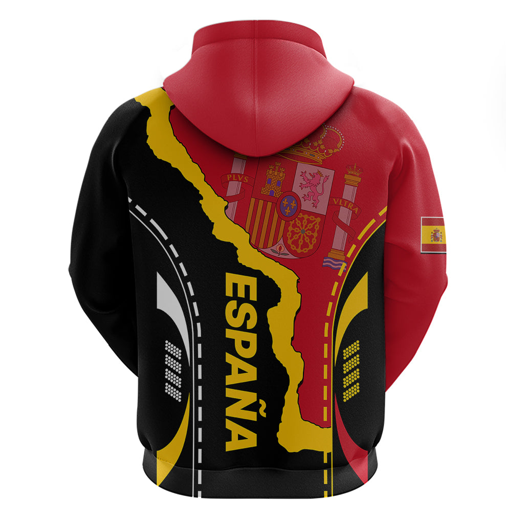 Custom Spain Hoodie La Rojita Football Go Champions - Wonder Print Shop