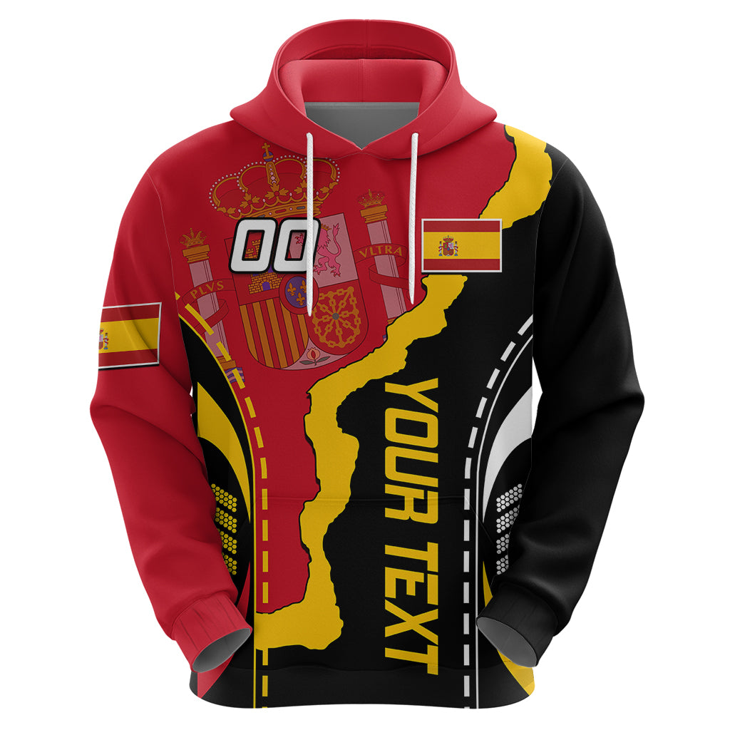 Custom Spain Hoodie La Rojita Football Go Champions - Wonder Print Shop