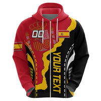 Custom Spain Hoodie La Rojita Football Go Champions - Wonder Print Shop