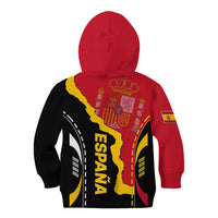 Custom Spain Kid Hoodie La Rojita Football Go Champions - Wonder Print Shop