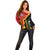 Custom Spain Off Shoulder Sweater La Rojita Football Go Champions - Wonder Print Shop