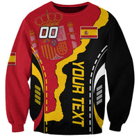 Custom Spain Sweatshirt La Rojita Football Go Champions - Wonder Print Shop