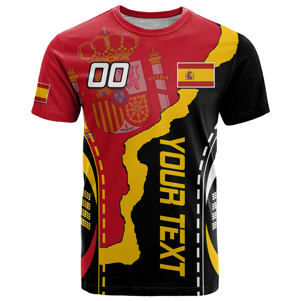 Custom Spain T Shirt La Rojita Football Go Champions - Wonder Print Shop