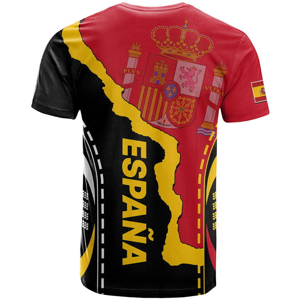 Custom Spain T Shirt La Rojita Football Go Champions - Wonder Print Shop