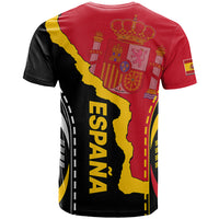 Custom Spain T Shirt La Rojita Football Go Champions - Wonder Print Shop