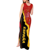 Custom Spain Tank Maxi Dress La Rojita Football Go Champions - Wonder Print Shop