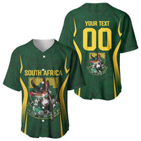South Africa Rugby National Heritage Custom Baseball Jersey Traditional Ndebele Inspired