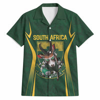 South Africa Rugby National Heritage Custom Hawaiian Shirt Traditional Ndebele Inspired