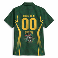 South Africa Rugby National Heritage Custom Hawaiian Shirt Traditional Ndebele Inspired