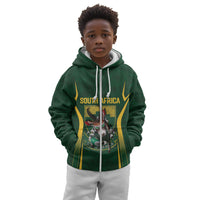 South Africa Rugby National Heritage Custom Kid Hoodie Traditional Ndebele Inspired
