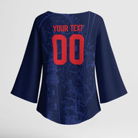 Cape Verde Small Island Big Stage Custom Kimono Sleeve Blouse Guardian of the Atlantic