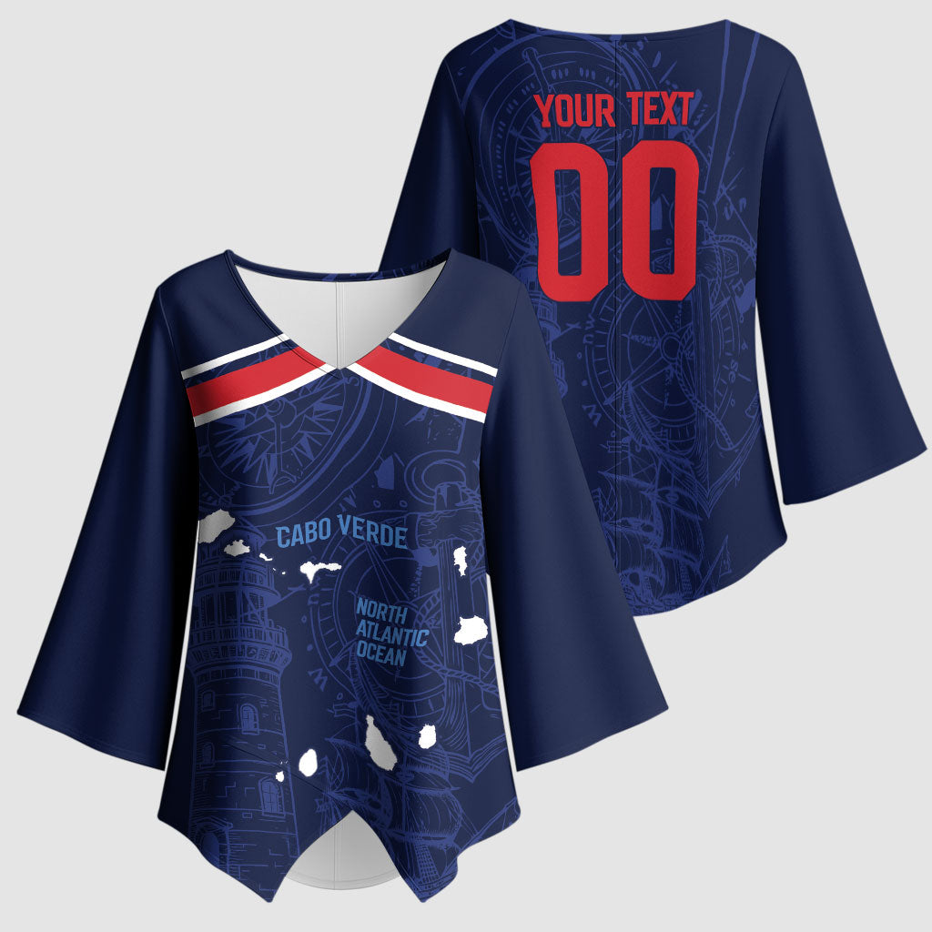 Cape Verde Small Island Big Stage Custom Kimono Sleeve Blouse Guardian of the Atlantic