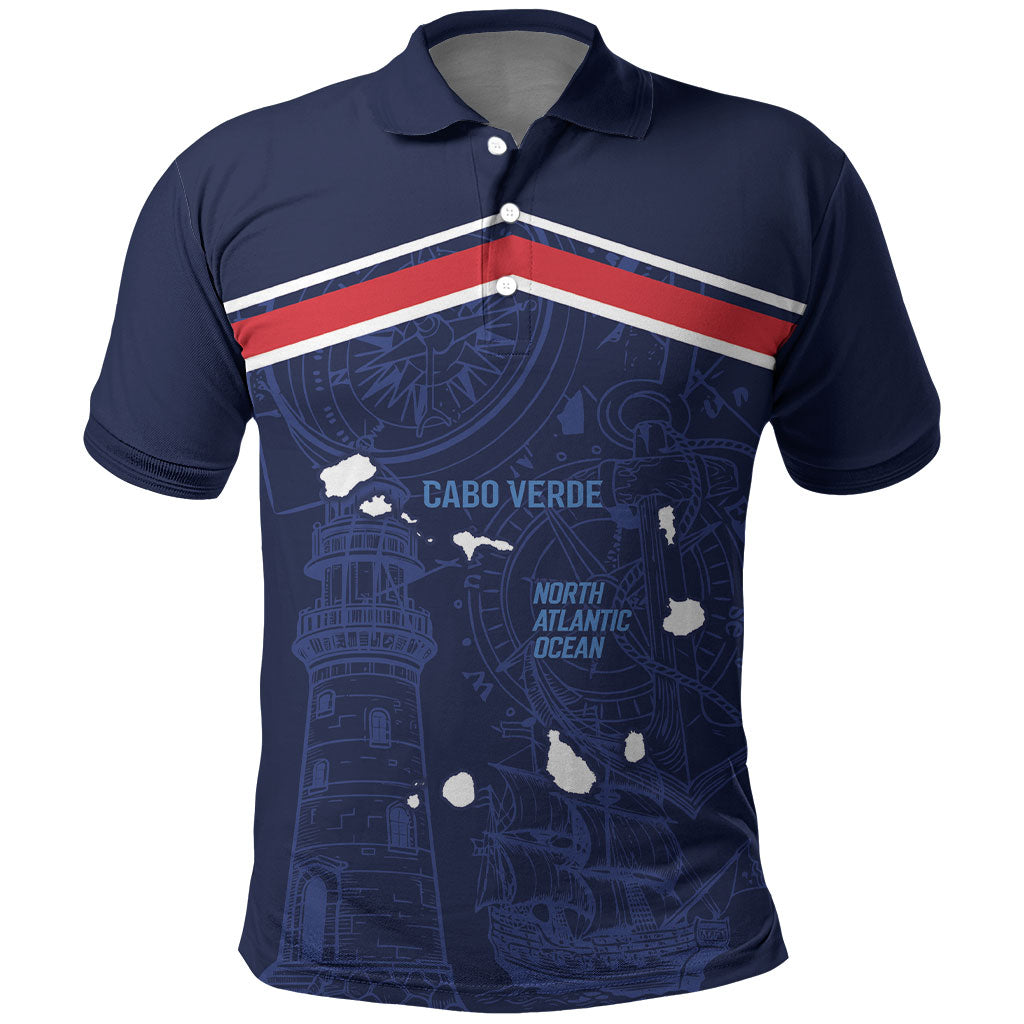 Cape Verde Small Island Big Stage Custom Polo Shirt Guardian of the Atlantic