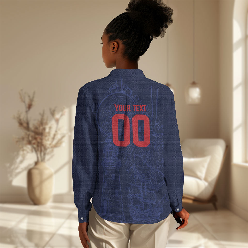 Cape Verde Small Island Big Stage Custom Women Casual Shirt Guardian of the Atlantic