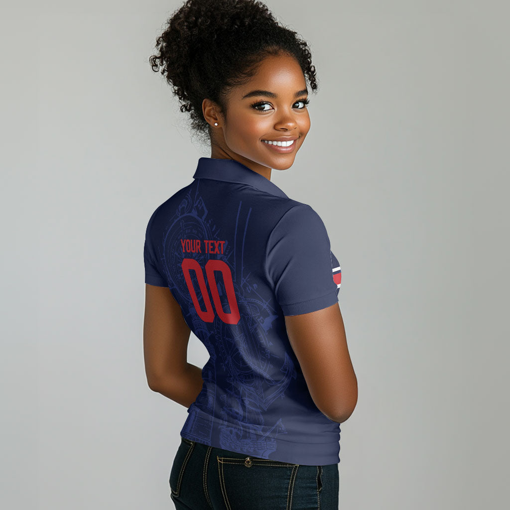 Cape Verde Small Island Big Stage Custom Women Polo Shirt Guardian of the Atlantic