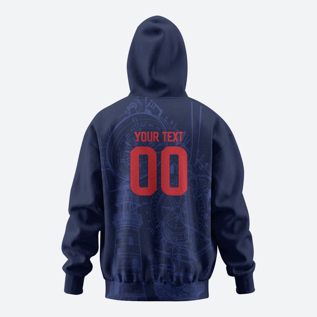 Cape Verde Small Island Big Stage Custom Zip Hoodie Guardian of the Atlantic
