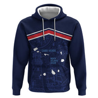 Cape Verde Small Island Big Stage Custom Zip Hoodie Guardian of the Atlantic