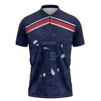 Cape Verde Small Island Big Stage Custom Zipper Polo Shirt Guardian of the Atlantic